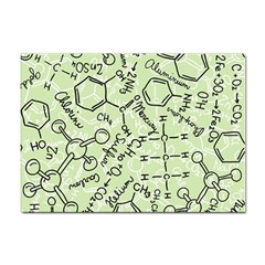 Multicolored Chemical Bond Illustration Chemistry Formula Science Sticker A4 (10 Pack)