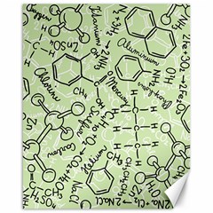 Multicolored Chemical Bond Illustration Chemistry Formula Science Canvas 16  X 20  by Jancukart