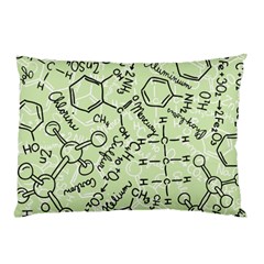 Multicolored Chemical Bond Illustration Chemistry Formula Science Pillow Case