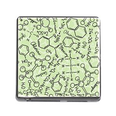 Multicolored Chemical Bond Illustration Chemistry Formula Science Memory Card Reader (square 5 Slot) by Jancukart