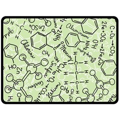 Multicolored Chemical Bond Illustration Chemistry Formula Science Fleece Blanket (large) by Jancukart