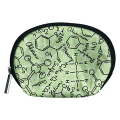 Multicolored Chemical Bond Illustration Chemistry Formula Science Accessory Pouch (medium) by Jancukart