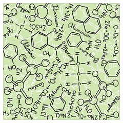 Multicolored Chemical Bond Illustration Chemistry Formula Science Lightweight Scarf  by Jancukart