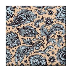 Texture Ornament Paisley Tile Coaster