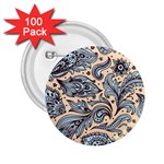 Texture Ornament Paisley 2.25  Buttons (100 pack)  Front