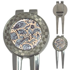 Texture Ornament Paisley 3-in-1 Golf Divots