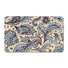 Texture Ornament Paisley Magnet (rectangular)