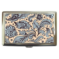 Texture Ornament Paisley Cigarette Money Case