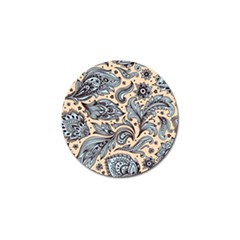 Texture Ornament Paisley Golf Ball Marker