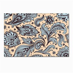 Texture Ornament Paisley Postcards 5  X 7  (pkg Of 10) by Jancukart