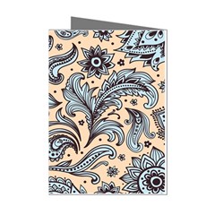 Texture Ornament Paisley Mini Greeting Cards (pkg Of 8)