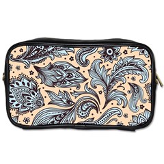 Texture Ornament Paisley Toiletries Bag (one Side)