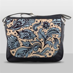 Texture Ornament Paisley Messenger Bag