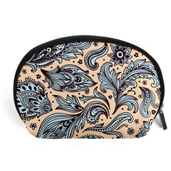 Texture Ornament Paisley Accessory Pouch (large)