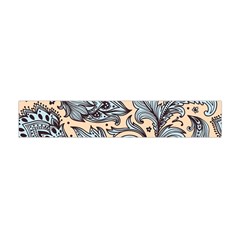 Texture Ornament Paisley Premium Plush Fleece Scarf (mini)