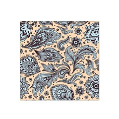 Texture Ornament Paisley Satin Bandana Scarf 22  X 22 