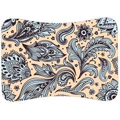 Texture Ornament Paisley Velour Seat Head Rest Cushion