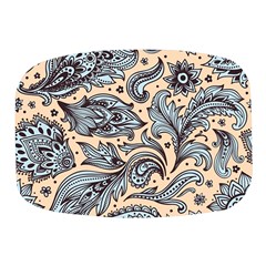 Texture Ornament Paisley Mini Square Pill Box by Jancukart