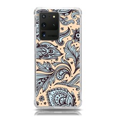 Texture Ornament Paisley Samsung Galaxy S20 Ultra 6 9 Inch Tpu Uv Case by Jancukart