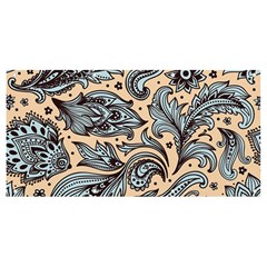 Texture Ornament Paisley Banner And Sign 8  X 4 