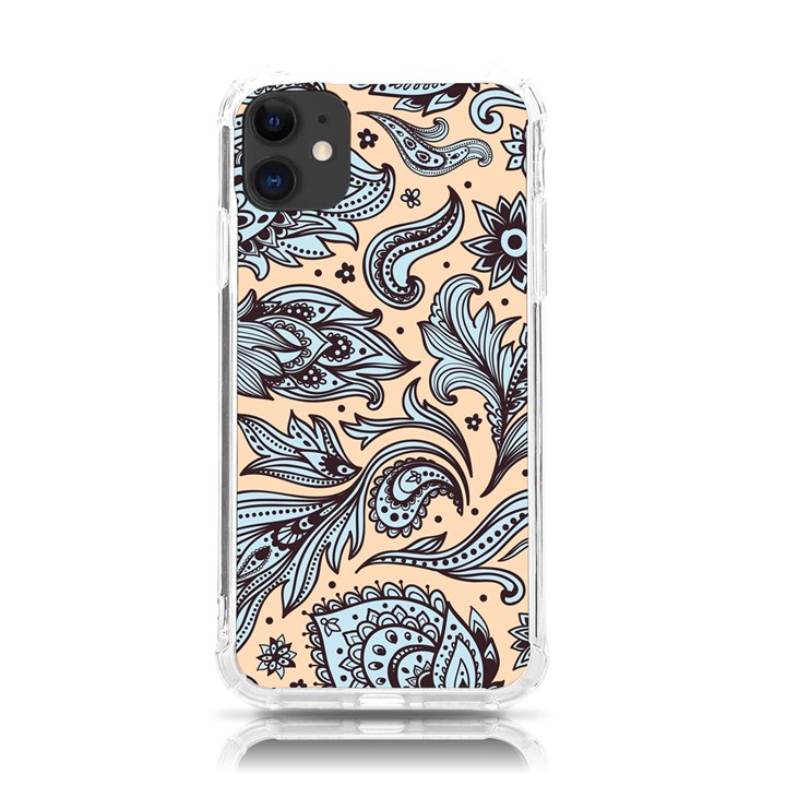 Texture Ornament Paisley iPhone 11 TPU UV Print Case