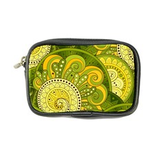 Doodles Patterns Ornament Vector Flowers Green Coin Purse