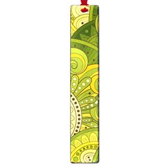 Doodles Patterns Ornament Vector Flowers Green Large Book Marks