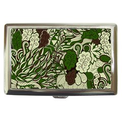 Texture Ornament Pattern Seamless Paisley Cigarette Money Case