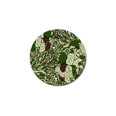 Texture Ornament Pattern Seamless Paisley Golf Ball Marker (4 Pack)