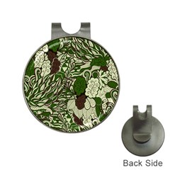 Texture Ornament Pattern Seamless Paisley Hat Clips With Golf Markers