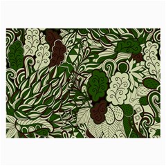 Texture Ornament Pattern Seamless Paisley Large Glasses Cloth