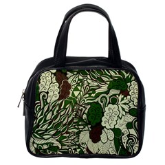 Texture Ornament Pattern Seamless Paisley Classic Handbag (one Side)