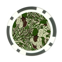 Texture Ornament Pattern Seamless Paisley Poker Chip Card Guard (10 Pack)