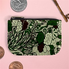 Texture Ornament Pattern Seamless Paisley Mini Coin Purse