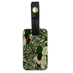 Texture Ornament Pattern Seamless Paisley Luggage Tag (one Side)