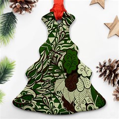 Texture Ornament Pattern Seamless Paisley Ornament (christmas Tree) 