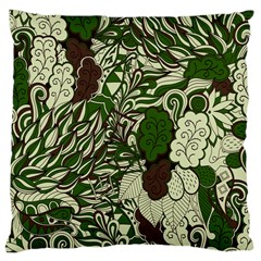 Texture Ornament Pattern Seamless Paisley Large Cushion Case (two Sides) by Jancukart