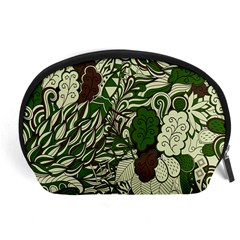 Texture Ornament Pattern Seamless Paisley Accessory Pouch (large)