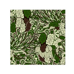 Texture Ornament Pattern Seamless Paisley Square Satin Scarf (30  X 30 )