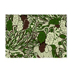 Texture Ornament Pattern Seamless Paisley Crystal Sticker (a4)