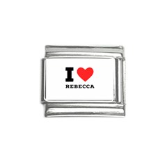 I Love Rebecca Italian Charm (9mm) by ilovewhateva