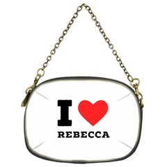 I Love Rebecca Chain Purse (one Side) by ilovewhateva