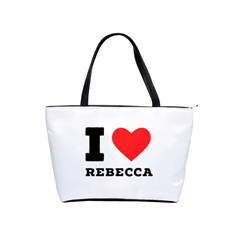 I Love Rebecca Classic Shoulder Handbag by ilovewhateva