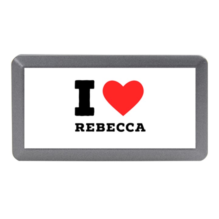 I love rebecca Memory Card Reader (Mini)