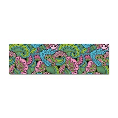 Background Texture Paisley Pattern Sticker Bumper (100 Pack)