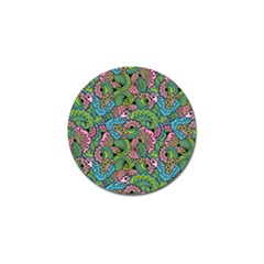 Background Texture Paisley Pattern Golf Ball Marker (10 Pack)