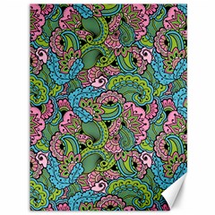 Background Texture Paisley Pattern Canvas 36  X 48 