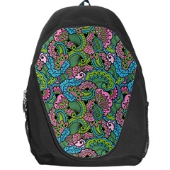 Background Texture Paisley Pattern Backpack Bag