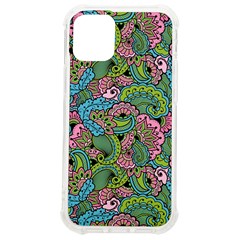 Background Texture Paisley Pattern Iphone 12 Mini Tpu Uv Print Case	 by Jancukart