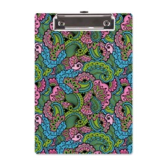 Background Texture Paisley Pattern A5 Acrylic Clipboard